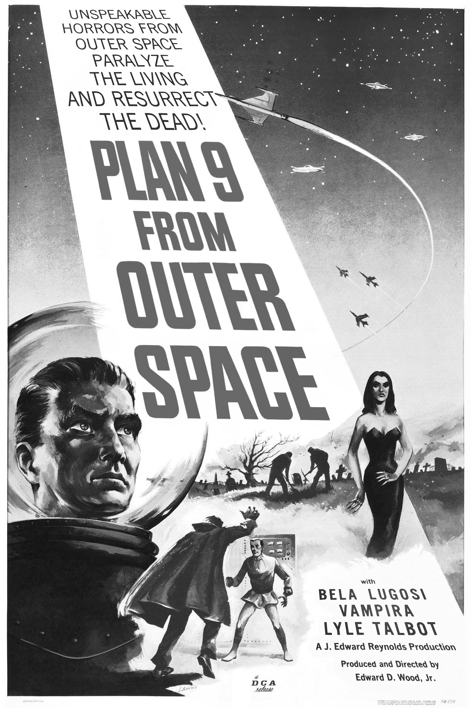 Plan 9 From Outer Space Poster